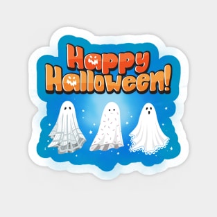 Spirited Halloween Trio: Happy Haunting Sticker